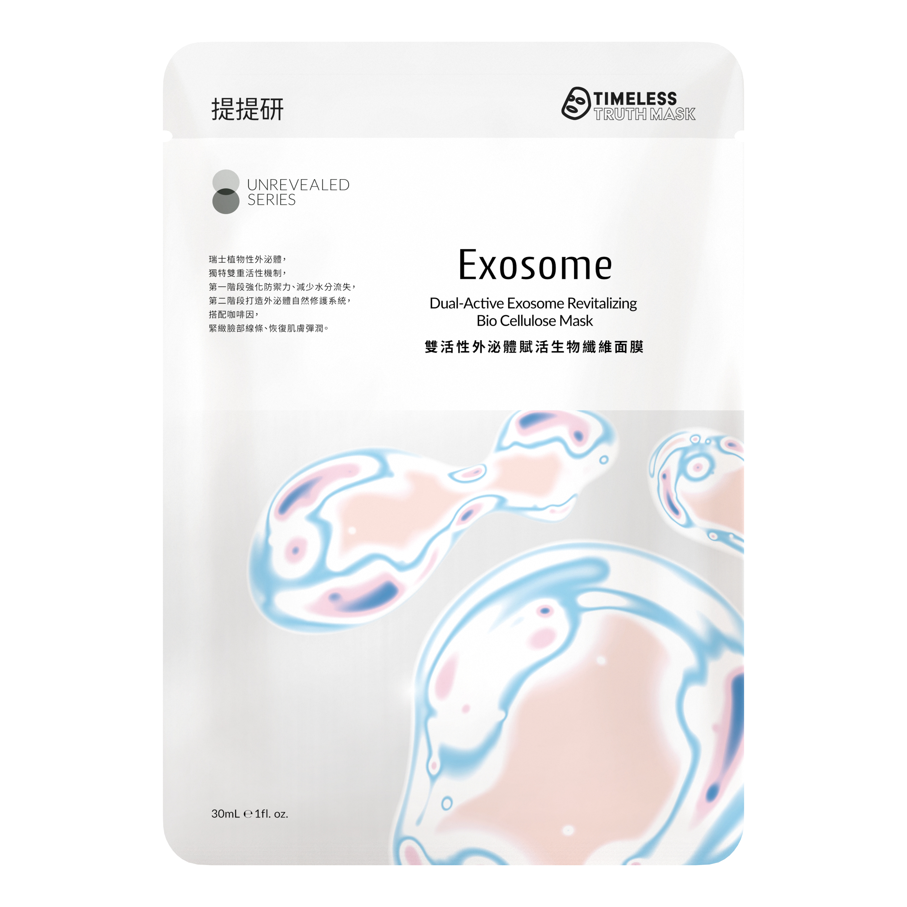 Dual-Active Revitalizing Exosome Bio Cellulose Mask